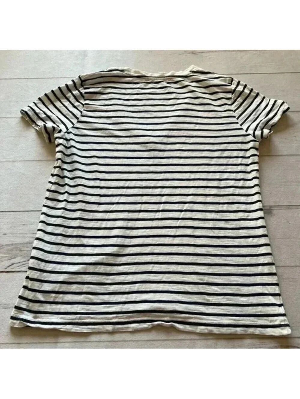 Madewell Striped Short Sleeve Tee Size S - Picture 3 of 8